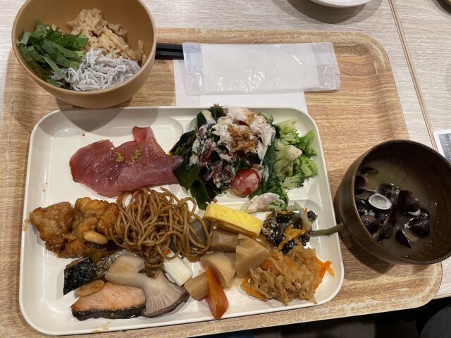シジミのお味噌汁貴重です!_ベッセルイン千葉駅前