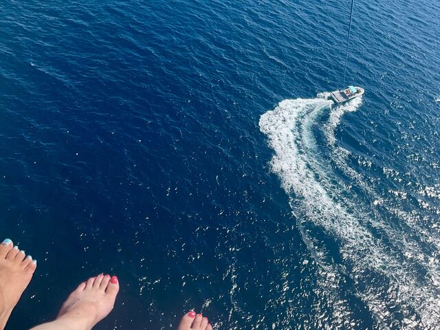 空中からの景色_宮古島パラセーリング all good marine 385