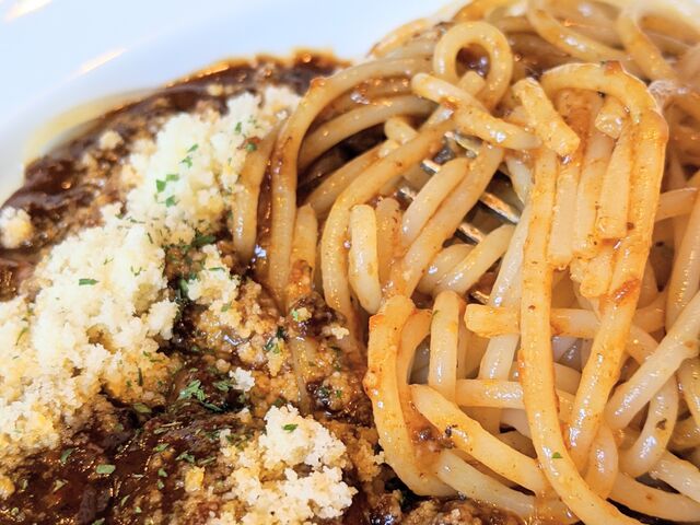濃厚なソースがほんとうに美味しい。_シャンゴ 問屋町本店