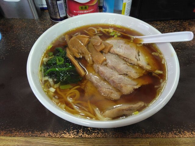 食べ応えのある「チャーシューメン」でした。大満足です。_ラーメンの王様 本店