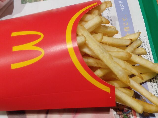 マックフライドポテトL_マクドナルド心斎橋南店