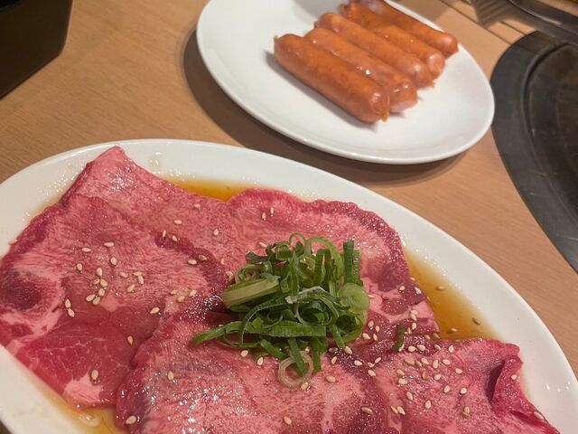 大好きなタンうますぎた_炭火焼肉 キョロちゃん 池田店