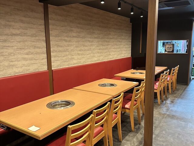 清潔感のある店内でした!_炭火焼肉 キョロちゃん 池田店
