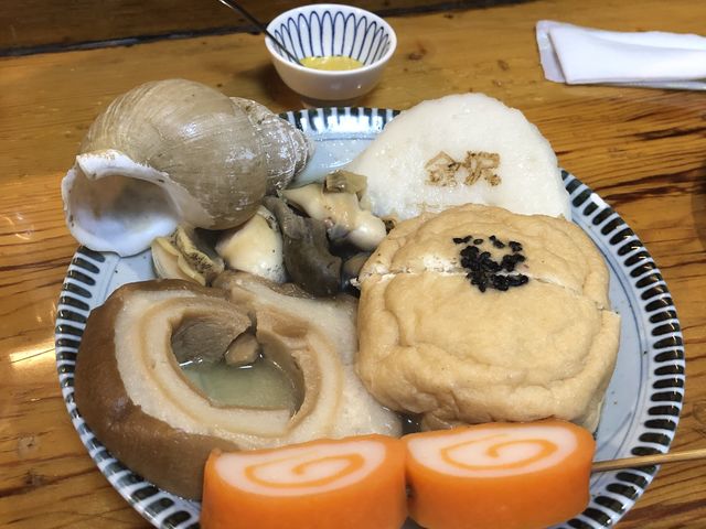 金沢おでん盛り合わせ。
これが高かった?誰かお値段聞いてみてほしい笑_おでん高砂