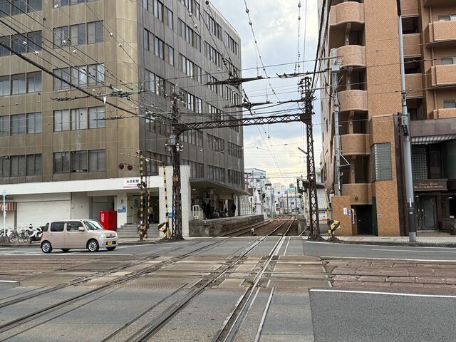 松山の路面電車