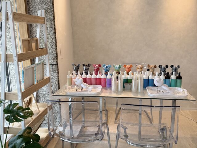 店内_現代アート体験教室ame cafe