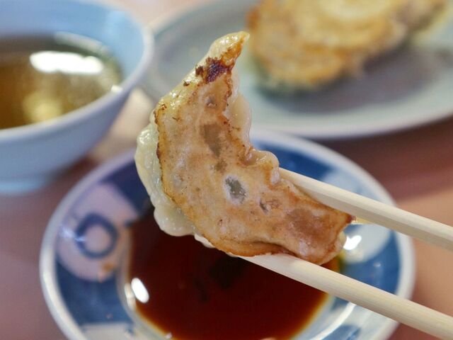 焼き餃子5ケ(450円)_昇龍