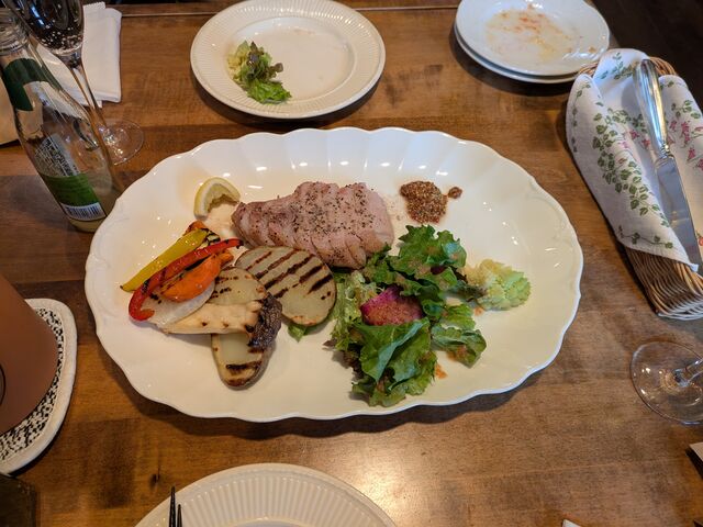 豚ロース肉のグリル_ビアクルーク