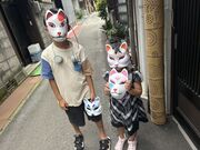 オグリーナさんの狐面絵付け体験の投稿写真2