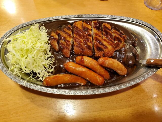 イベント前に食べました_ゴーゴーカレー 博多バスターミナルスタジアム