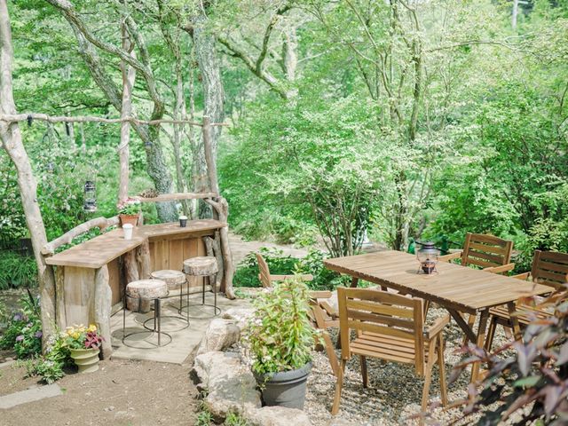 テラス席がオススメの森のCafé。_ROKKO森の音ミュージアム