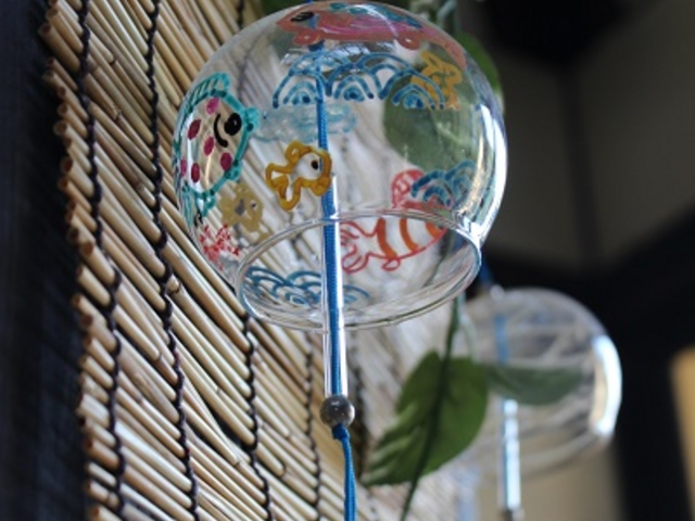 夏限定のお絵かき風鈴作り!_森町体験の里アクティ森