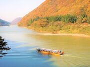 最上峡の紅葉の写真2