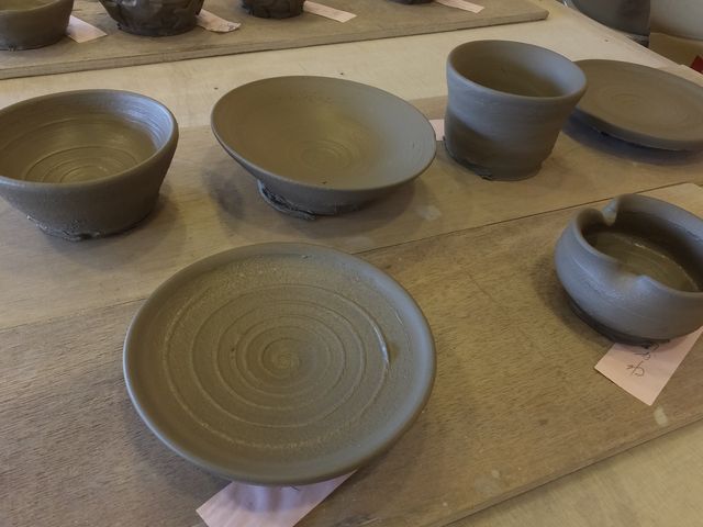 初めてとは思えない出来ばえに感激!!_ろくろ体験工房 遊器陶舎