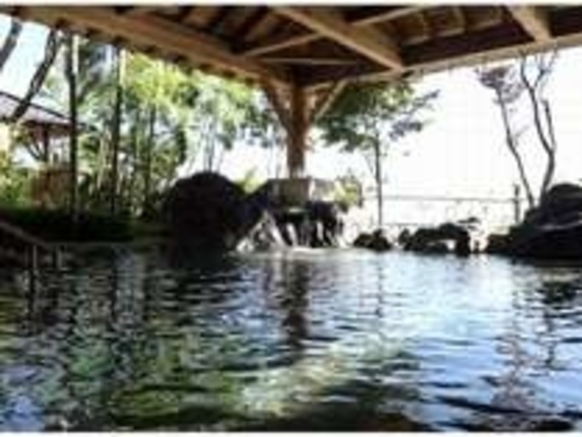 外風呂_ハツカ石温泉 石打ユングパルナス