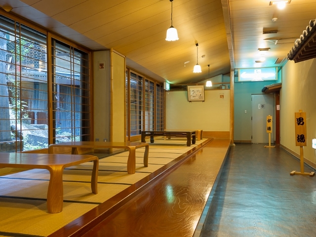浴場横お休み処_鬼怒川温泉 絶景の宿 佳祥坊福松