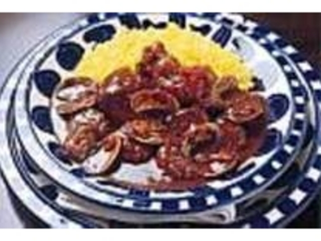 具がたっぷりで嬉しい『魚介類のカレー』_明治の館別館・游晏山房