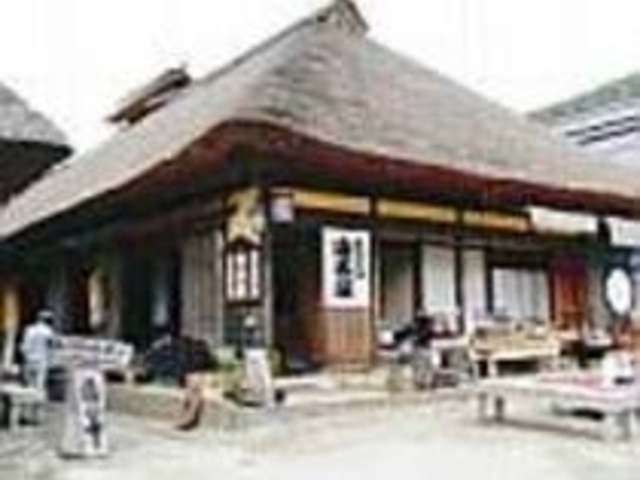 江戸時代の宿場を思わせる雰囲気の店舗_金太郎そば 山本屋彦左衛門