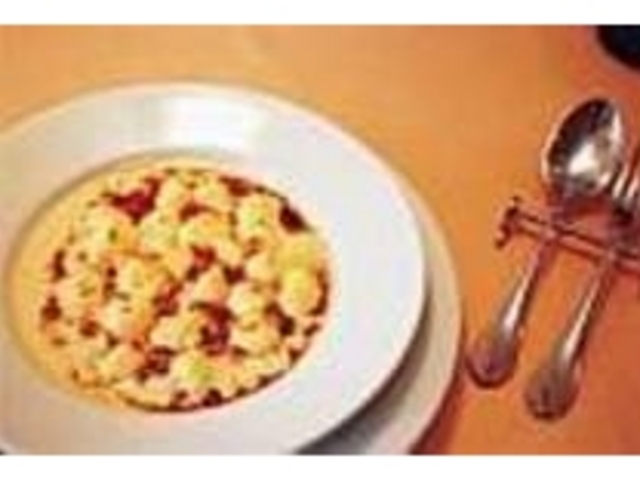 ゴルゴンゾーラチーズがたっぷりの人気料理_Trattoria da Giacomo