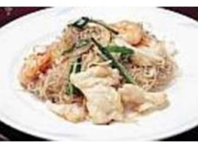 海鮮焼きビーフン。魚介類の歯応えが抜群!_小小心縁