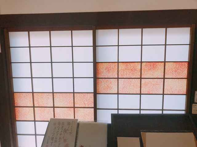 モダンな障子です!_たくみの里・和紙の家