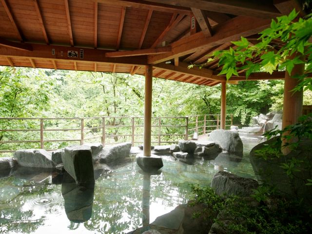 露天風呂「さるあみの湯」_匠のこころ吉川屋