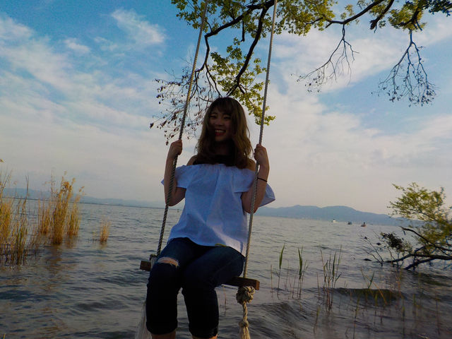 ◆水上ブランコ大人気スポット!普段撮れない写真が撮れちゃいます!_オーパル