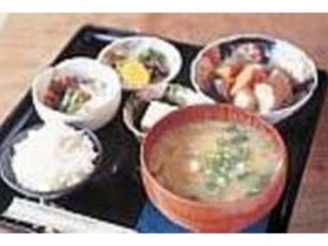 だんご汁セットはどこか懐かしい味わい_お食事処 耕きち