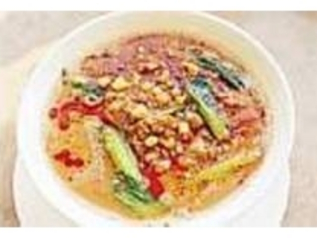 ぴりっとした濃厚な味の『龍殿特製担々麺』_文明一条街