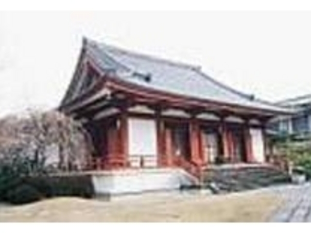 力強い寺観の本堂周囲には四季折々の草花も_高山寺
