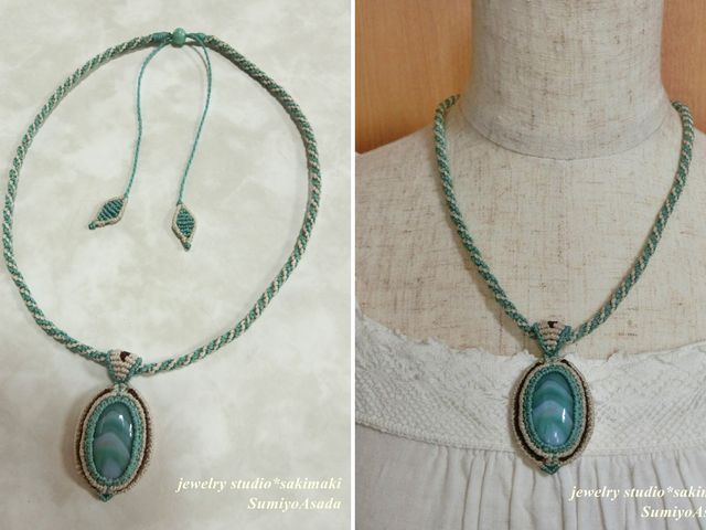 マクラメジュエリー_工房*紗樹舞樹(jewelry studio*sakimaki)