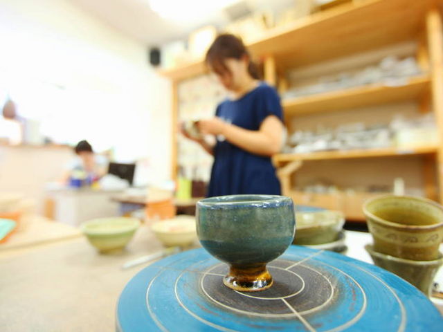 陶芸会員さんの作品☆思い描くうつわをカタチに出来る手作り☆初めてさんには基礎から学べる入門カリキュラムをご用意☆_ゆう工房 東京銀座教室 ☆陶芸・銀アクセ・ガラス工芸