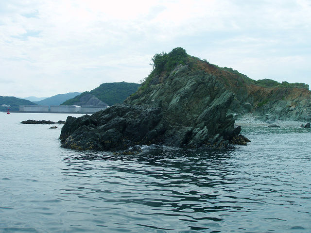 地ノ島の磯 カノクビ_松林渡船
