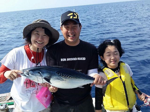 親子で釣り体験♪_sea-Walker