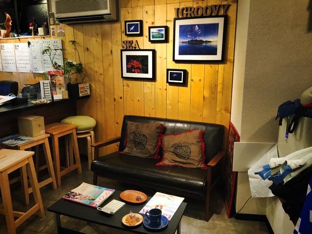 店内の様子_アイグルービーダイビングスクール