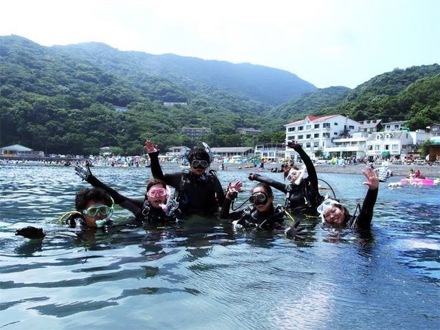 ダイビングツアーの様子_アイグルービーダイビングスクール
