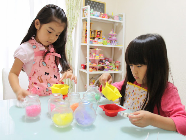 小さなお子様でも無理なくご制作頂けます。_キャンドルスタジオbitterdrop
