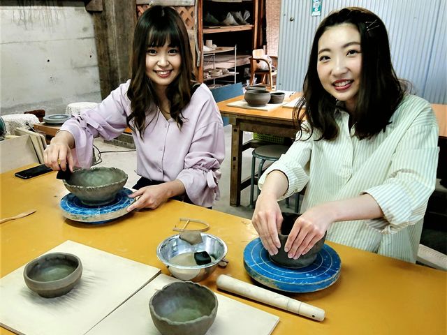 手動ロクロ・タタラ_陶芸広場いっき