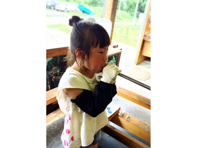 最初の息だけ少し頑張らないといけない!_硝子工房 GLOW