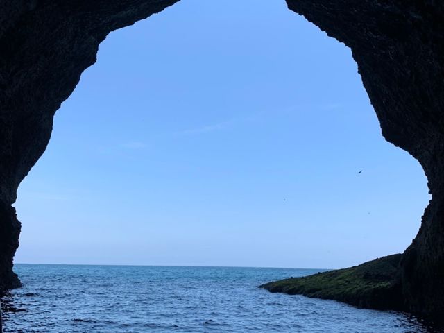 青の洞窟 小樽グラスボート