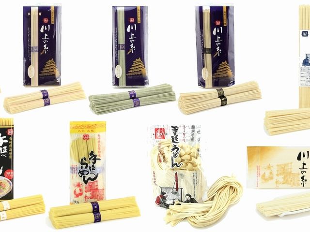 こだわりの商品一覧_川上製麺所