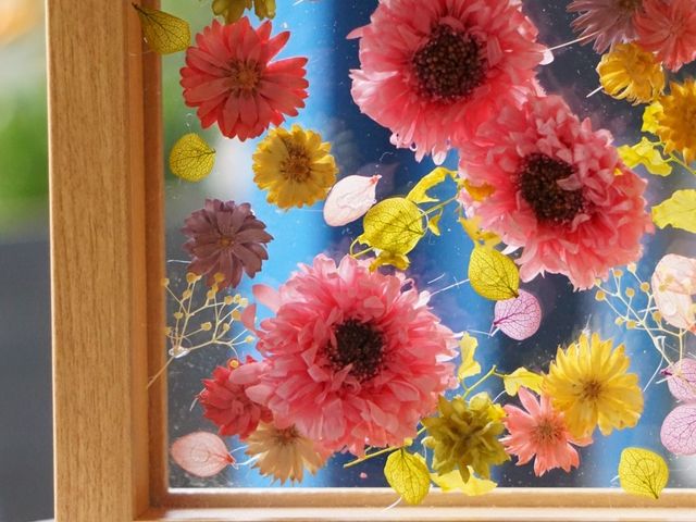花スリール フラワーアレンジ田川教室