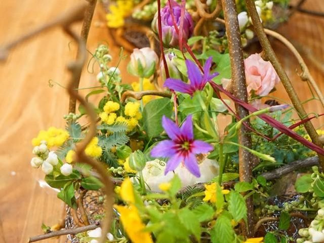 花スリール フラワーアレンジ田川教室