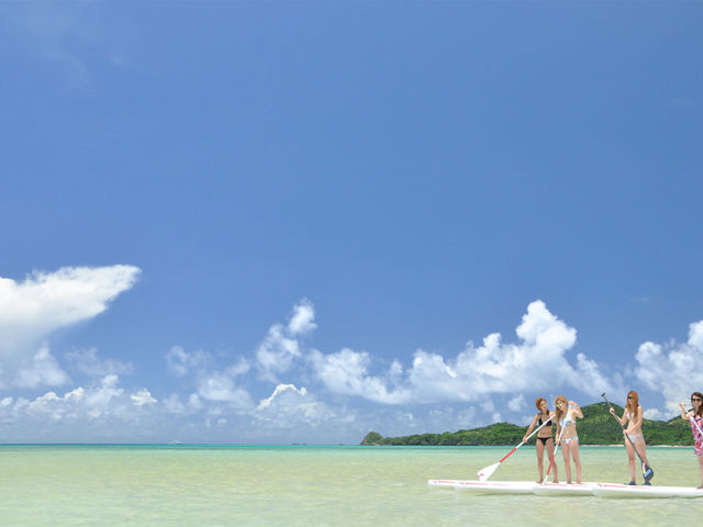 流行りのSUP!_石垣島観光