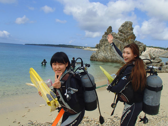 ビーチ体験ダイビング_美ら海ダイビングセンター