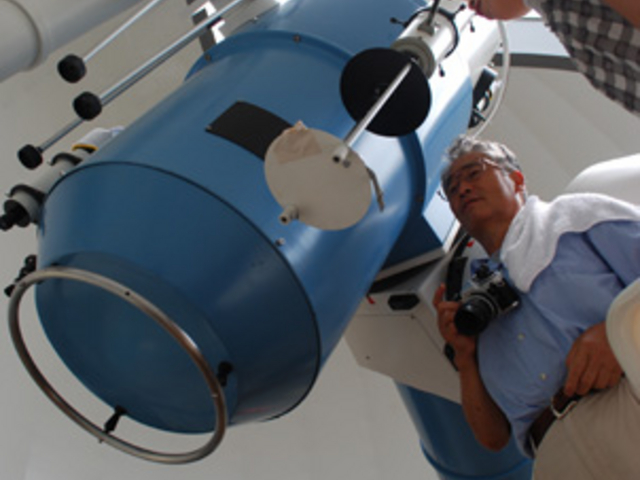 天体観測_オーベルジュ アルビレオ 天文台