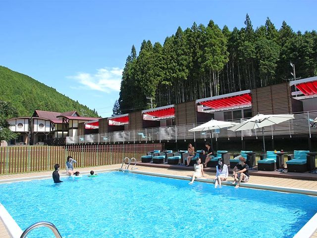 滞在中無料の屋外プール(夏季限定)_たまゆらの里