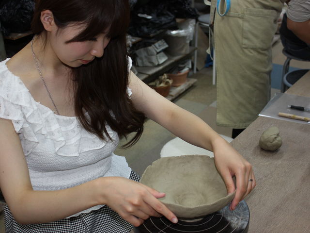 一日体験の様子。_福里窯