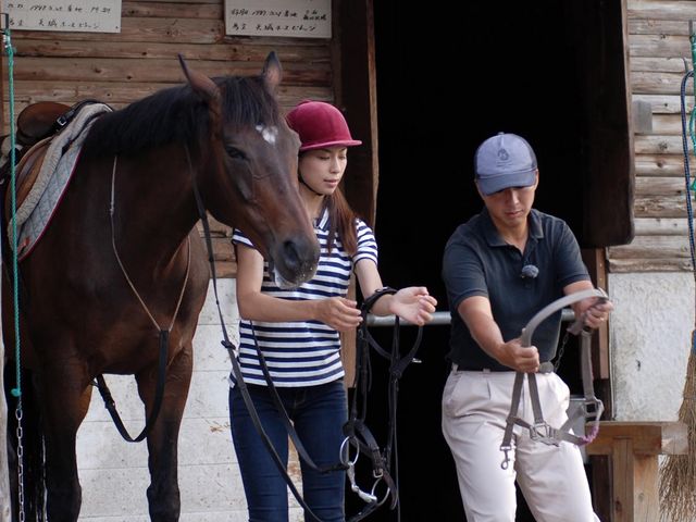 馬装指導_伊豆の乗馬クラブ天城ホースビレッジ