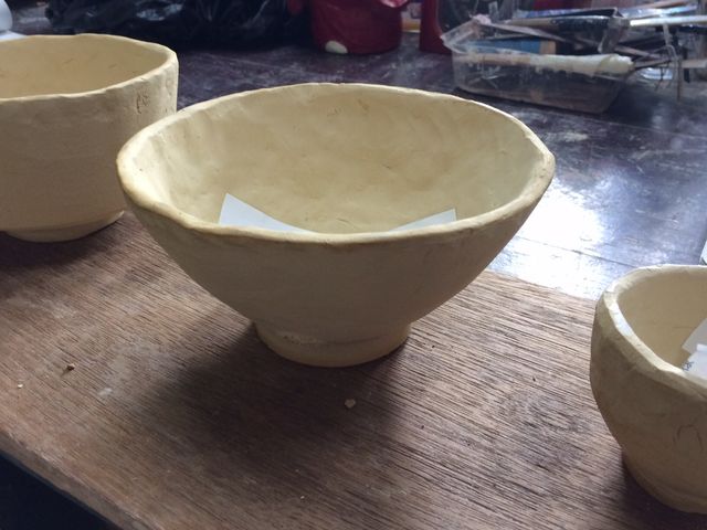 手作りの茶碗♪_青山窯